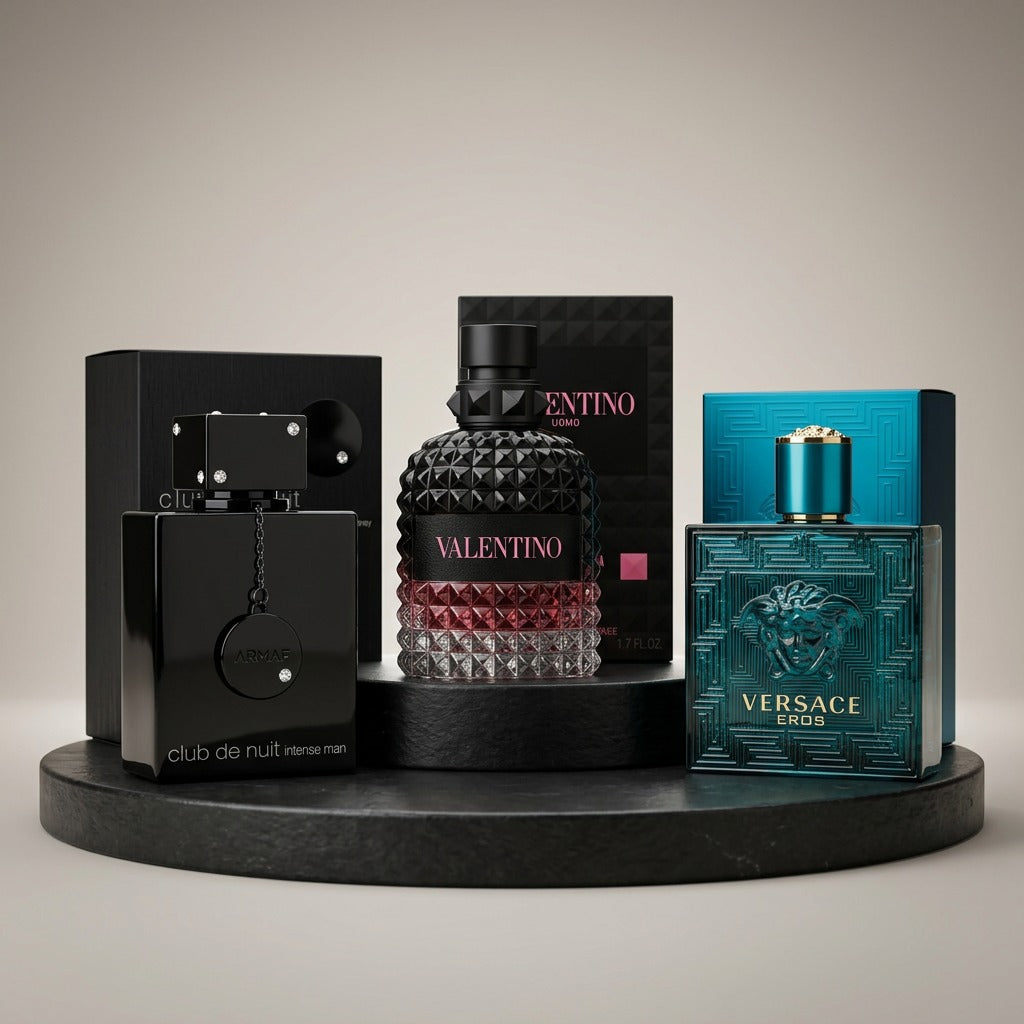 3X1 Club de Nuit + Versace Eros + Valentino Born in roma💎