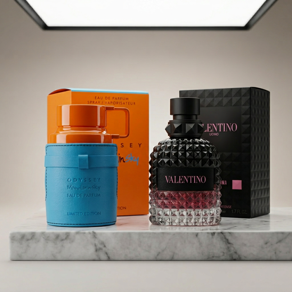 Valentino Born in Roma y Mandarin Sky